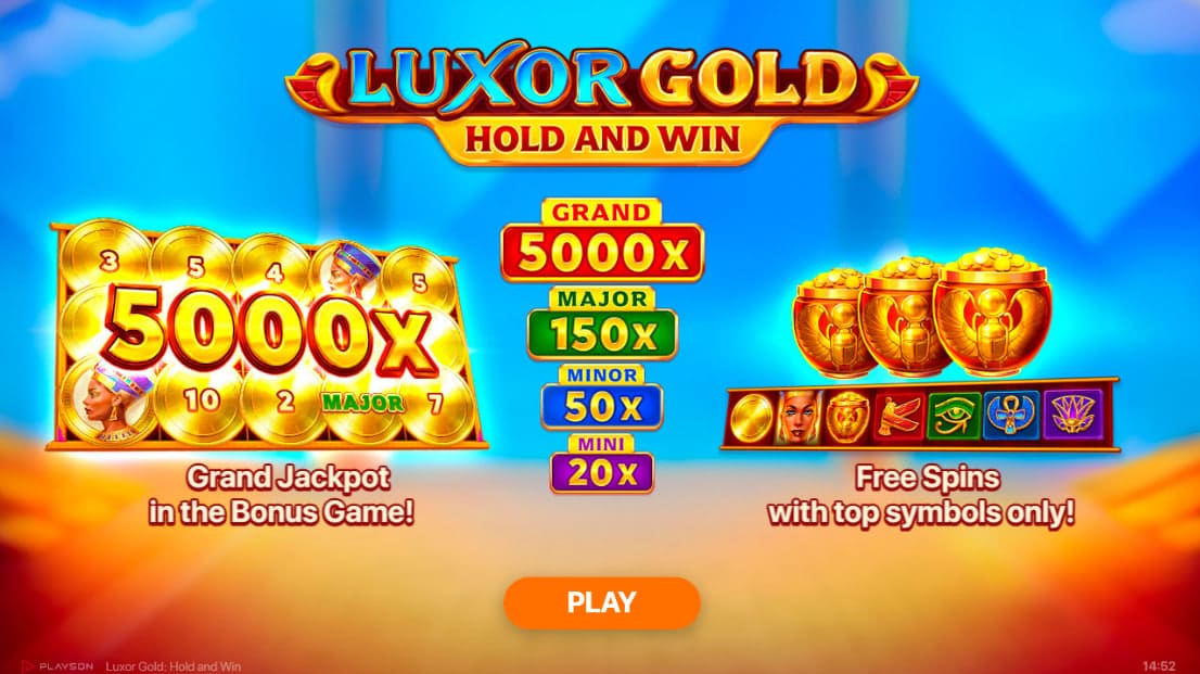 Luxor Gold: Hold and Win